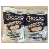 2x 98g Chocxo Dark Chocolate Coconut Cups