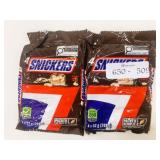 8x 52g Full Size Snickers Candy Bars