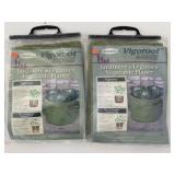 2x Vigoroot Felt Vegetable Planters