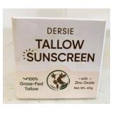 60g Dersie Tallow Sunscreen w/Zinc Oxide