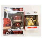 POP! DareDevil Bobblehead & Super Mario Bowser