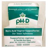 24 Pack PH-D Feminine Health Yeast Infections