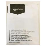 New Ream of 500 Sheets 8.5" x 11" Copy Paper