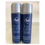 2x 130ml Toy Lube Non Drip Formula Water Based