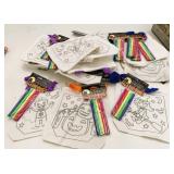 30 New Assorted Colour-Yourself Treat Bags