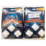 2 New Finish Dishwasher Cleaner 3 Week Supply/Pk