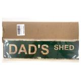 New Metal 16x4" Dad