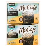 2x 10/Box McCafe Iced Classic Black Coffee K-Cup