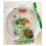 4 New Goodcook Microwave Plates 10"