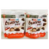 2x 97g Kinder Bueno Mini Milk Chocolate Wafers w/