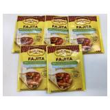 5x 24g Old El Paso Fajita Seasoning Mixes