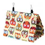 5 New Canvas Parrot Nest Bird Hammock Owl Print