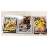 3 Pokemon Cards Black Star Promo, Pikachu +