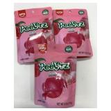3x 170g Peelerz Peach Gummy Candy