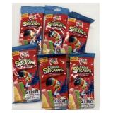6x 50g Froot Loops Cereal Straws 5/Pack