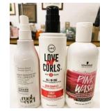 Pink Wash, Love Ur Curls & Volumizer