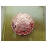 Kennedy Liberty .999 Fine Copper Medallion