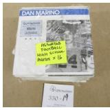 16 Assorted Football High School Photos