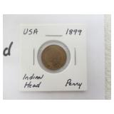 1899 USA Indian Head Penny