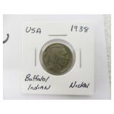 1938 USA Buffalo/Indian Penny