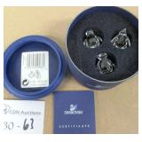 Swarovski Peguin Set
