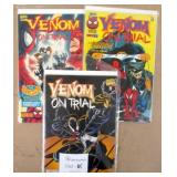 Marvel Venom On Trial #1 2 & 3 Comics