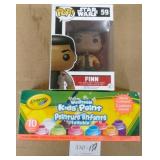 POP Star Wars Finn & Crayola Washable Paint Set