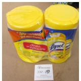 2 80-Pks Lysol Citrus Disinfecting Wipes