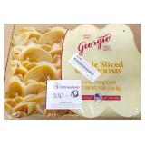 Case Giorgio Whole Sliced Mushrooms