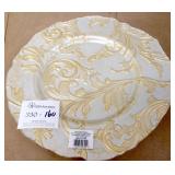 Jay Vanessa Charge It Hand Painted Plate