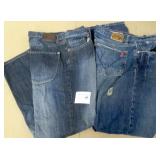 2 Pairs 36" Waist Jeans