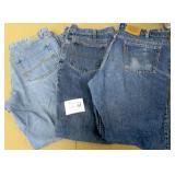 3 Pairs 38" Waist Jeans