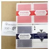 4 New Packs of Standard Playing Cards