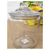 Anchor Hocking Glass Cookie Jar