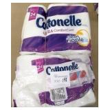 2 Pks Cottonelle 12 Double Rolls Toilet Paper