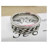 Fansing Stainless Steel Size 10 Ring