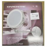 Ovente LED 8.5" Wall mount 1x & 10X Mirror