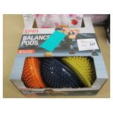 6 Assorted SPRI Balance Pods