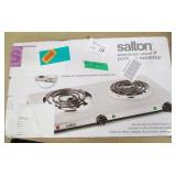 Salton Stainless Steel Portable Cooktop