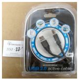 Monopiece 33ft USB 2.0 Active Cable