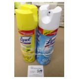 2 Cans Lysol Disinfectant Spray