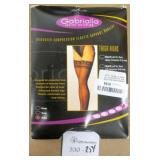 Gabrialla Thigh Highs Size XXL Compression Hosiery