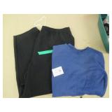 Hanes 2XL Sweat Pants & Size L Sweatshirt
