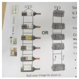 Sorbus Wall Mount Wine Bottle/Towel Rack Holder