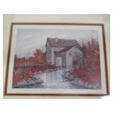 Jack Lockhart "The Old Mill" Signed & #ed Print