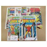 6 Marvel Vintage Iron Man Comics
