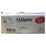 Bulk Box 12Pks of 60 Chemical Free Water Wipes