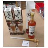 3 Amoretti 750ML Pumpkin Spice Syrups