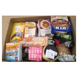 Box Lot of Sealed Past 2017 BB Date Foods