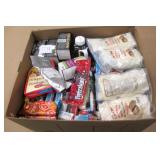 Box Lot of Sealed Past 2017 BB Date Foods